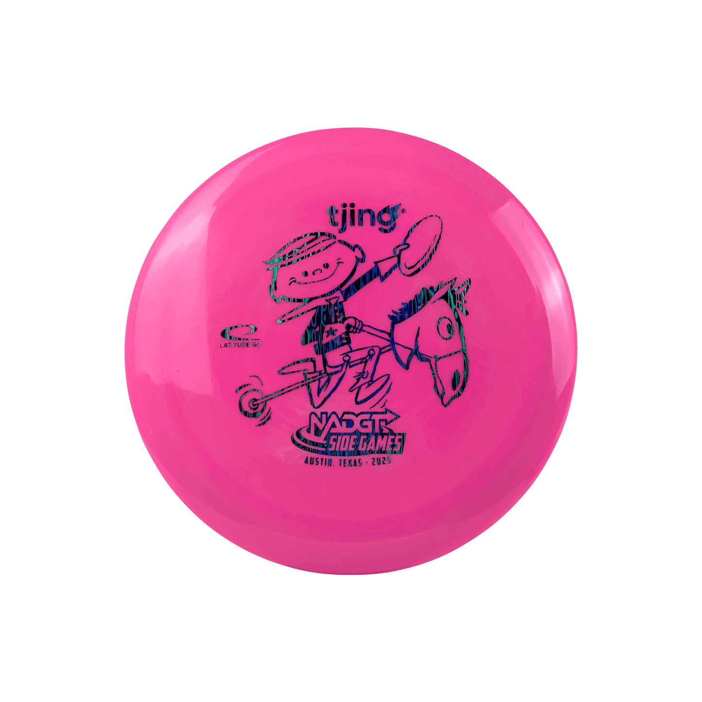 Gold River - NADGT Side Games '25 Hobby Horse Stamp Disc Latitude 64 pink 173.0 