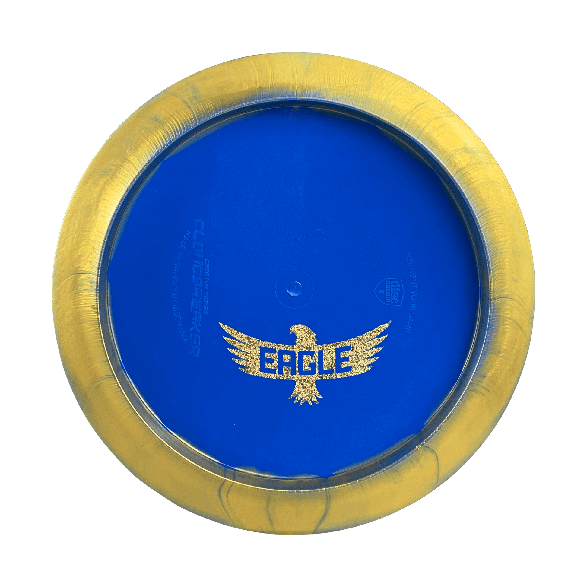 Golden Horizon Cloud Breaker - Eagle Bottom Stamp Eagle McMahon Creator Series Disc Discmania gold / blue 173 