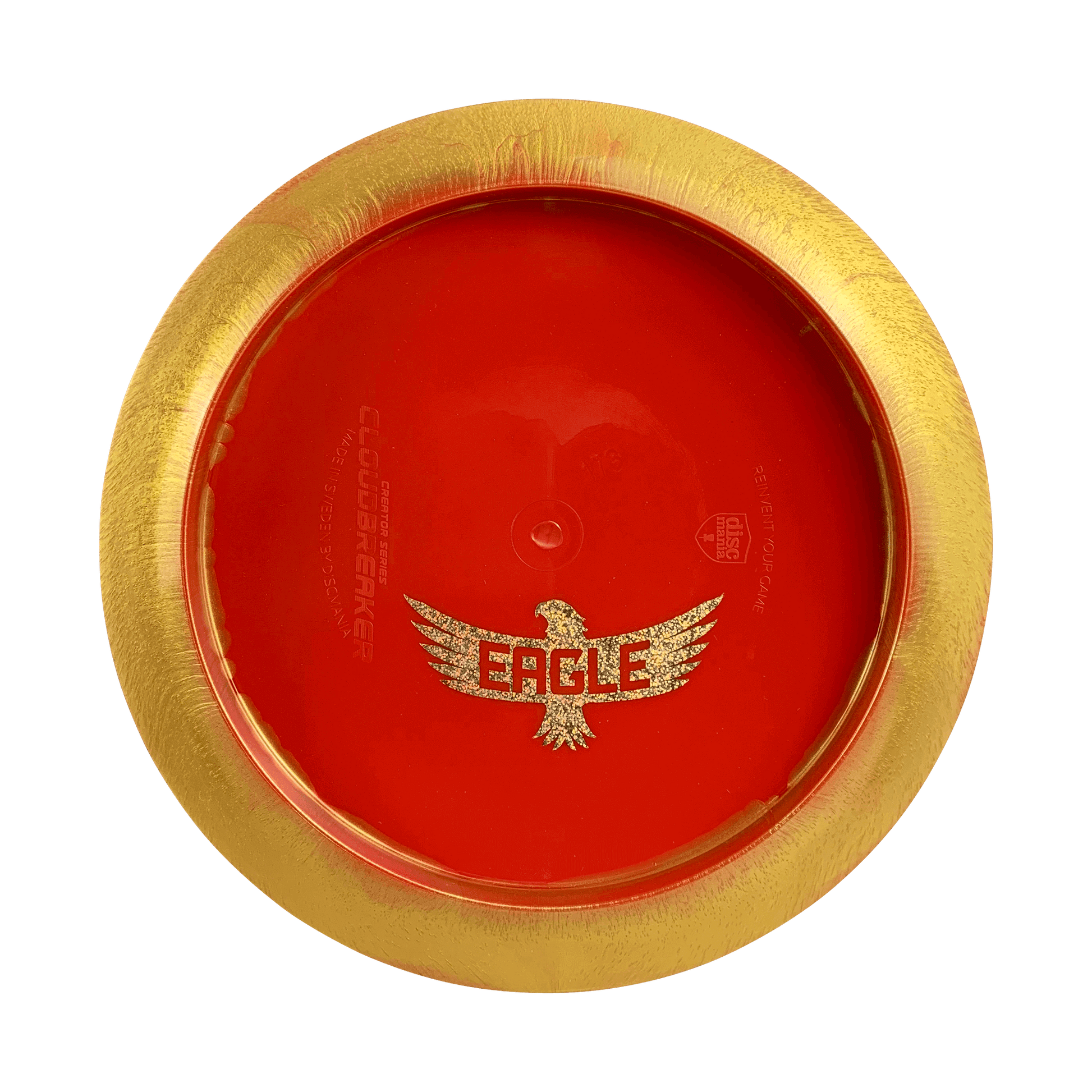 Golden Horizon Cloud Breaker - Eagle Bottom Stamp Eagle McMahon Creator Series Disc Discmania gold / red 173 