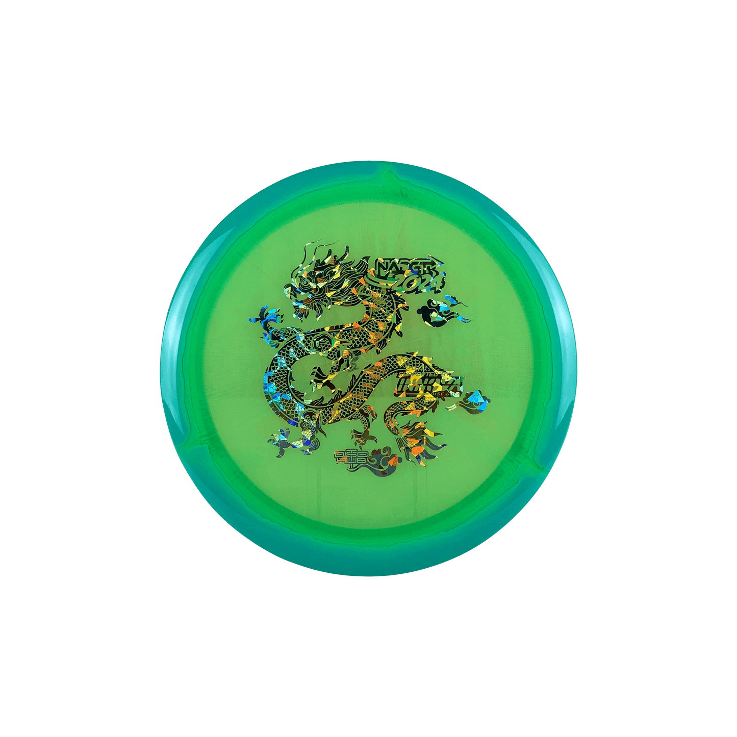 Halo Champion Wraith - NADGT Dragon Stamp 2024 Disc Innova multi / green blue 164 