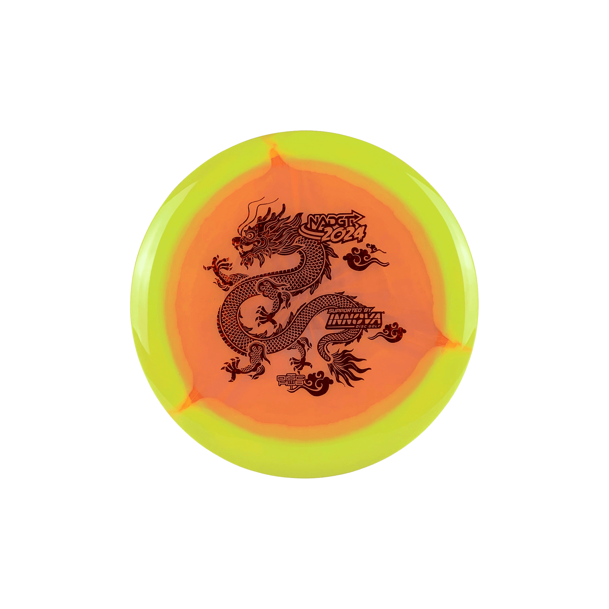 Halo Champion Wraith - NADGT Dragon Stamp 2024 Disc Innova multi / orange yellow 173 