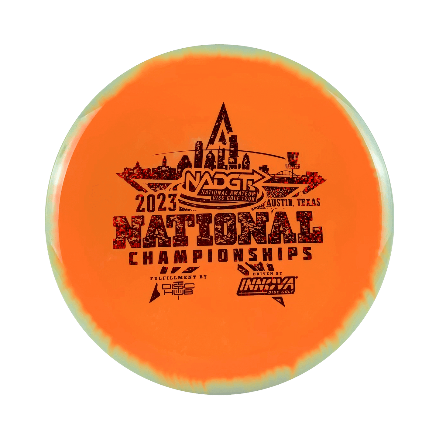 Halo Star Destroyer - NADGT National Championship 2023 Disc Innova multi / orange yellow 173 