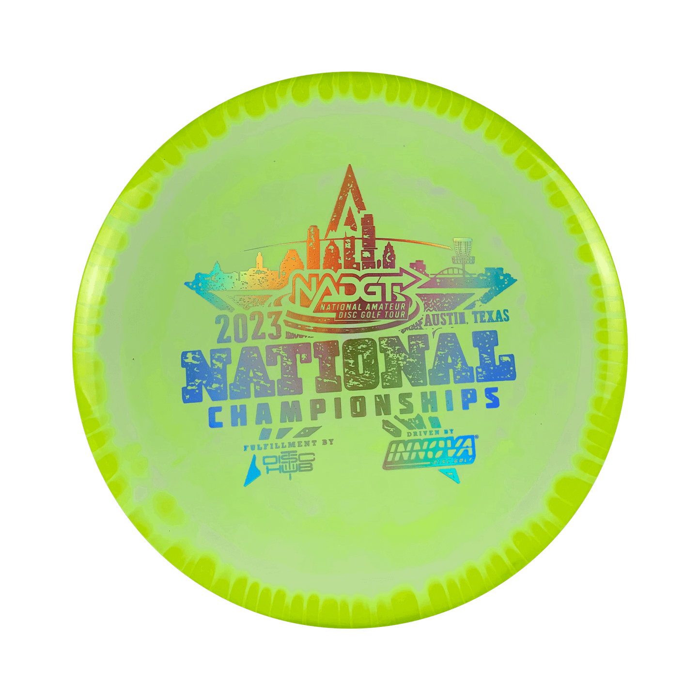 Halo Star Wraith - NADGT National Championship 2023 Disc Innova multi / yellow 173 