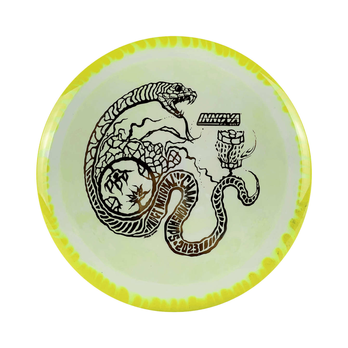 Halo Star Wraith - Serpent Stamp - NADGT National Championship '23 Disc Innova multi / yellow 173 