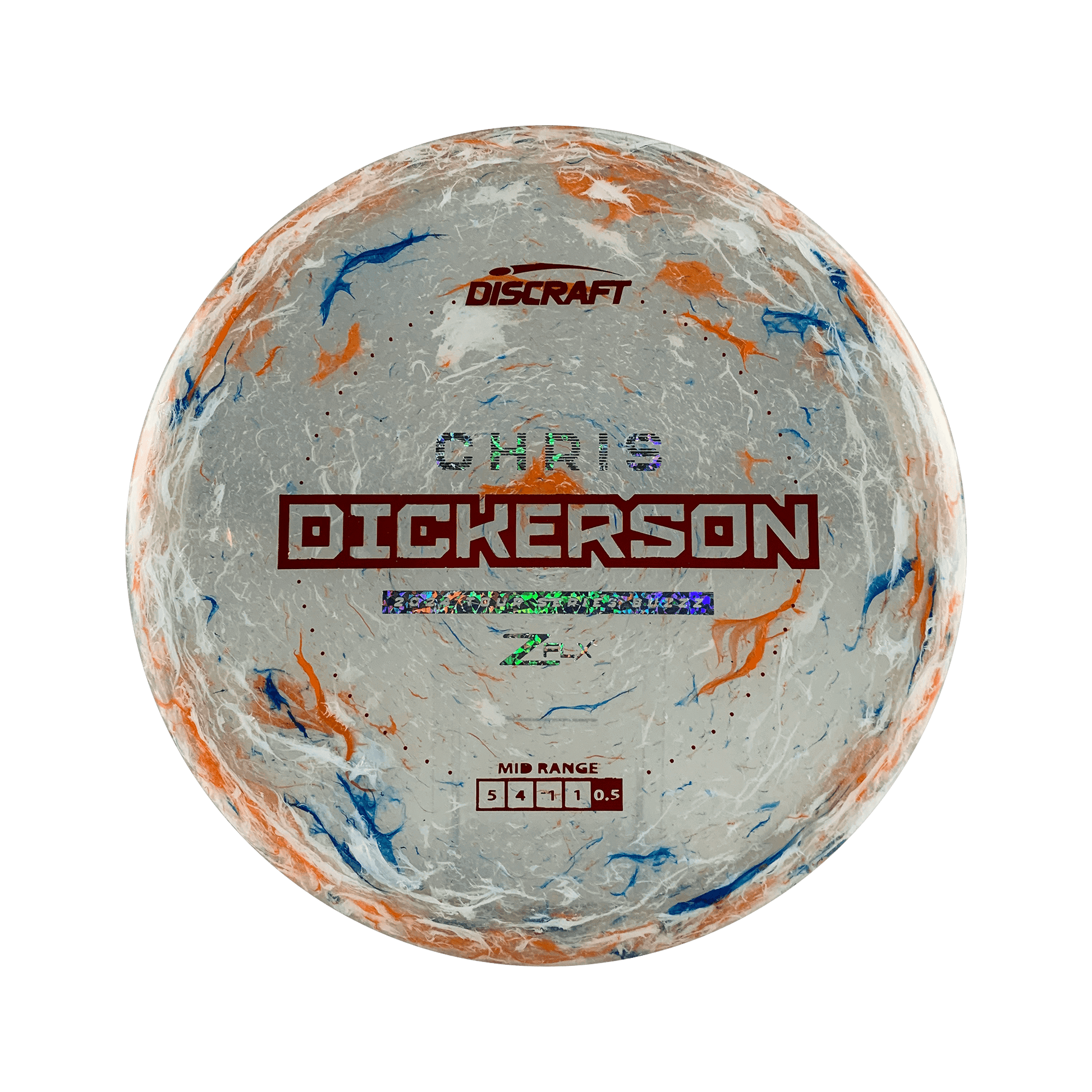 Jawbreaker Z FLX Buzzz - Chris Dickerson Tour Series 2024 Disc Discraft jawbreaker orange 176 