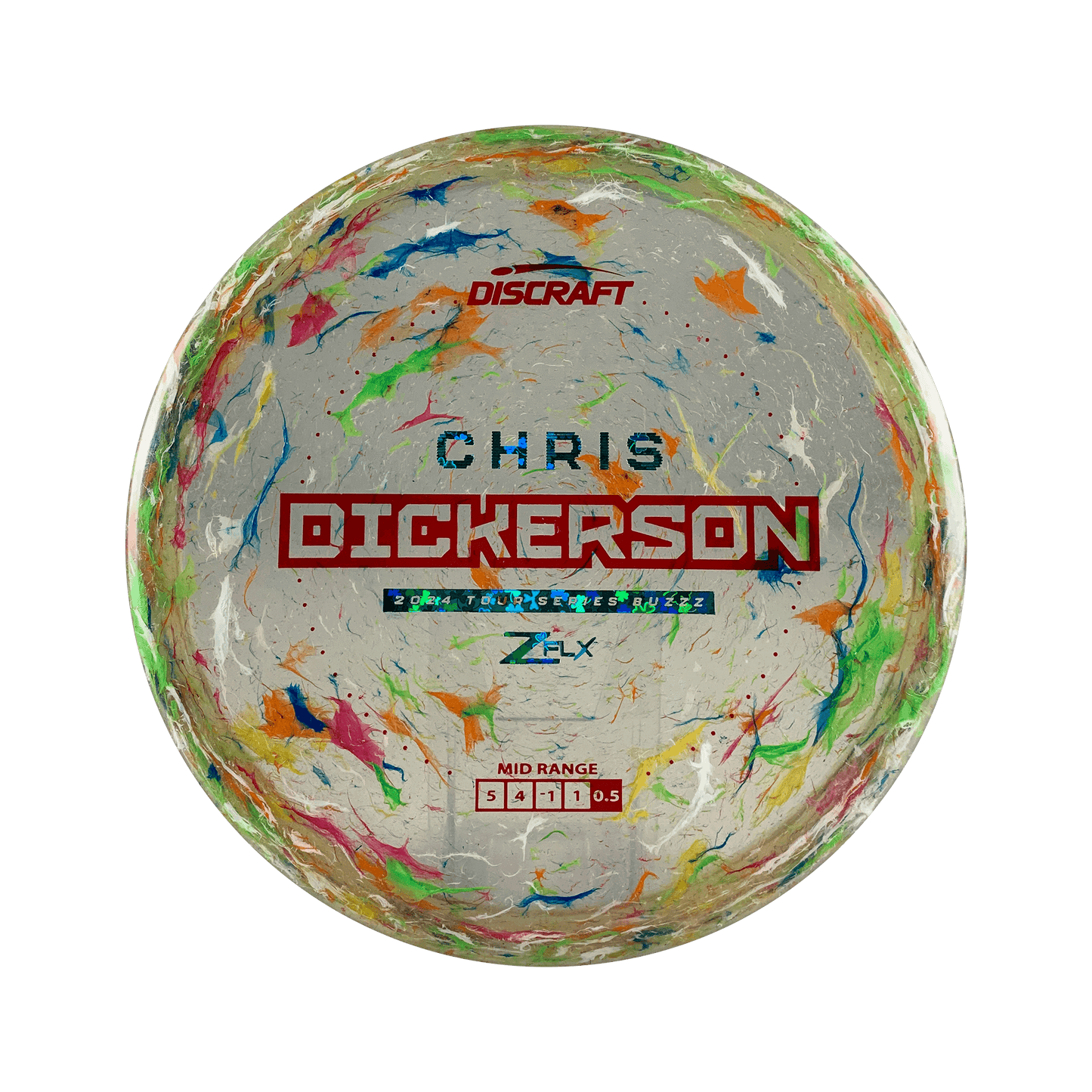 Jawbreaker Z FLX Buzzz - Chris Dickerson Tour Series 2024 Disc Discraft jawbreaker 176 