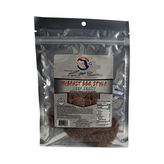 Double G Craft Jerky - McBeast BBQ Style DiscHub 