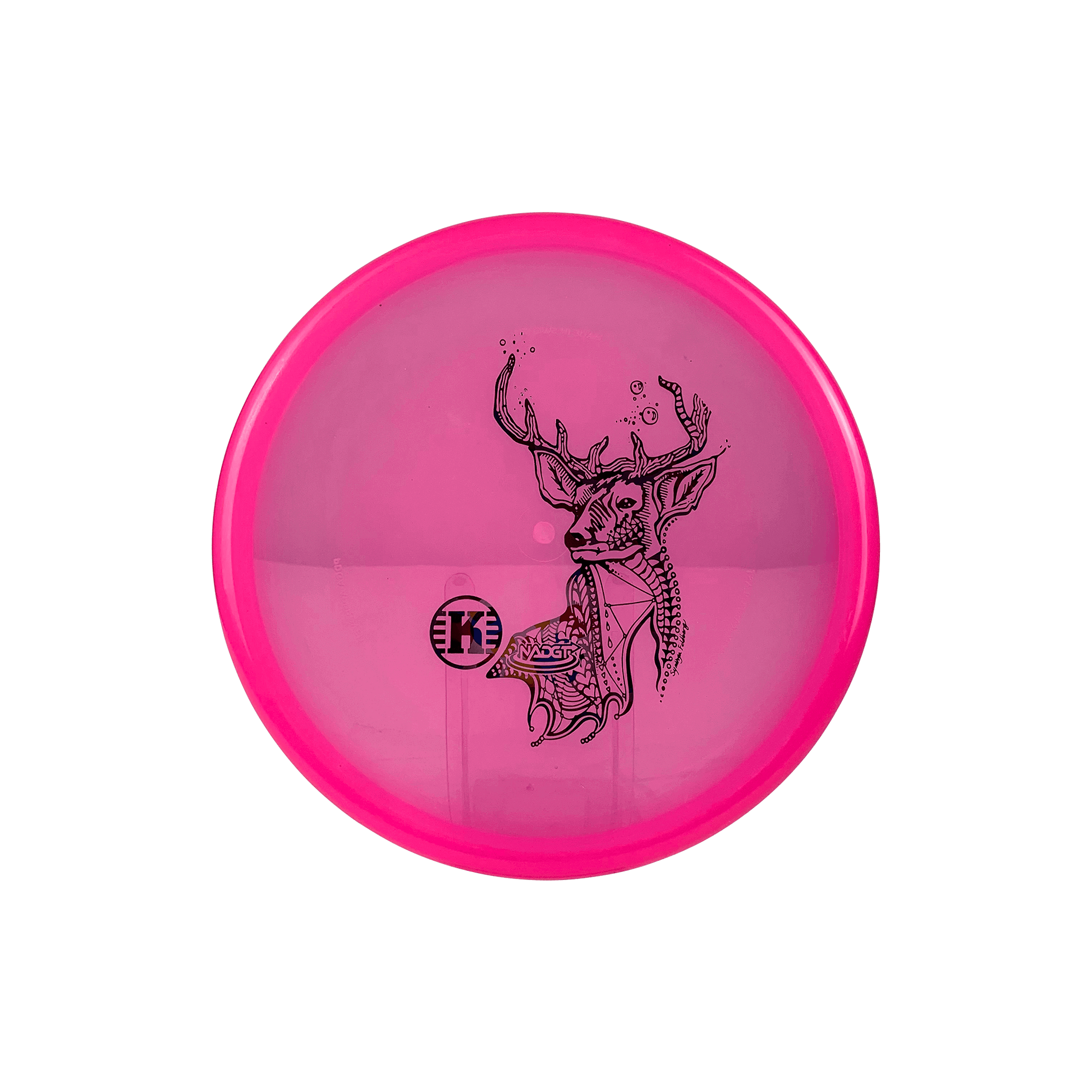 K1 Berg - NADGT Deer Stamp - 240324 Disc Kastaplast clear pink 174 