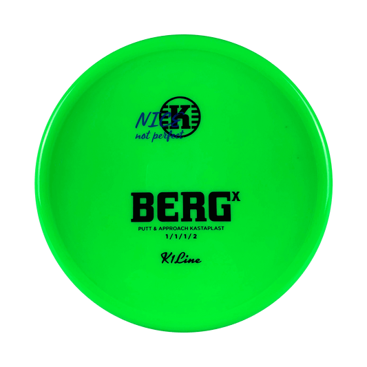 K1 Berg X - NICE not perfect Disc Kastaplast green 173 