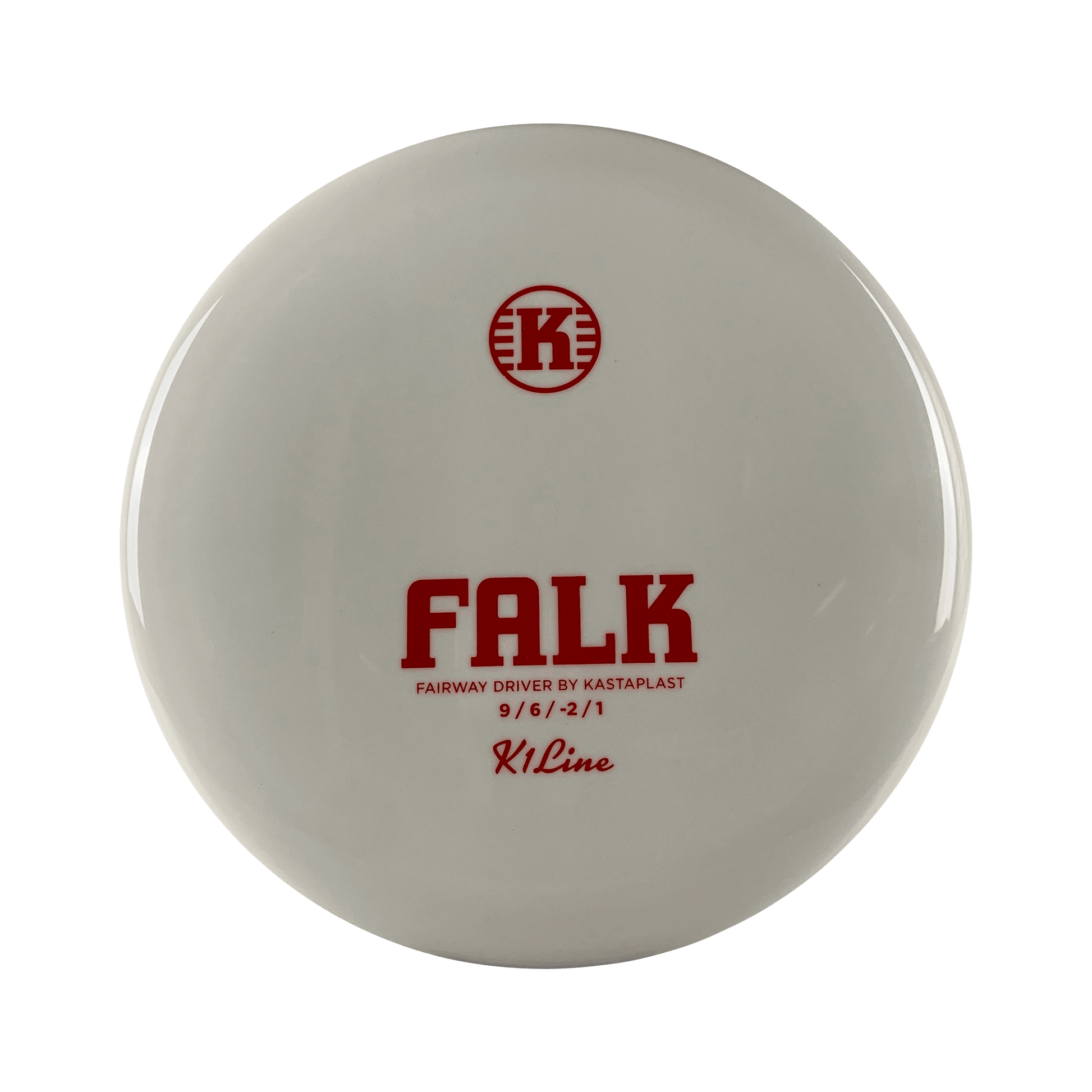 K1 Falk Disc Kastaplast white 175 