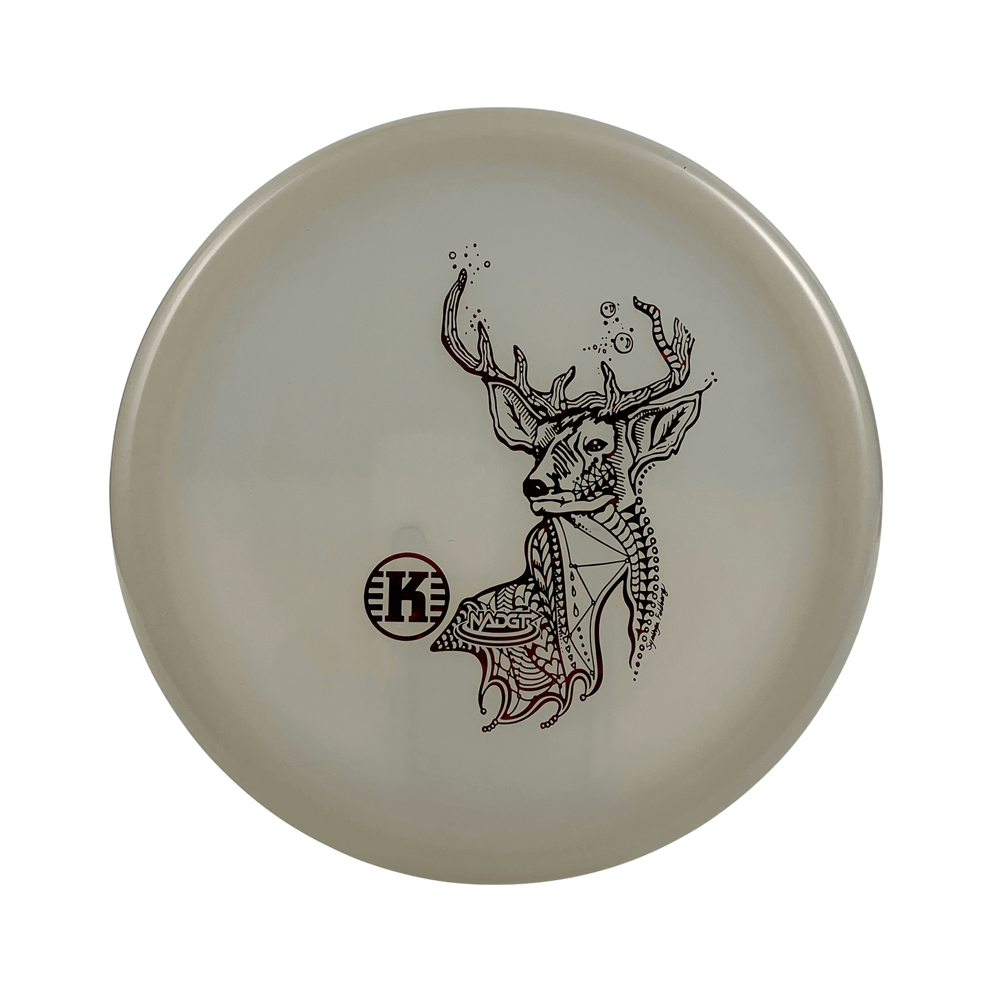 K1 Glow Berg - NADGT Deer Stamp - 240420 Disc Kastaplast glow 173 