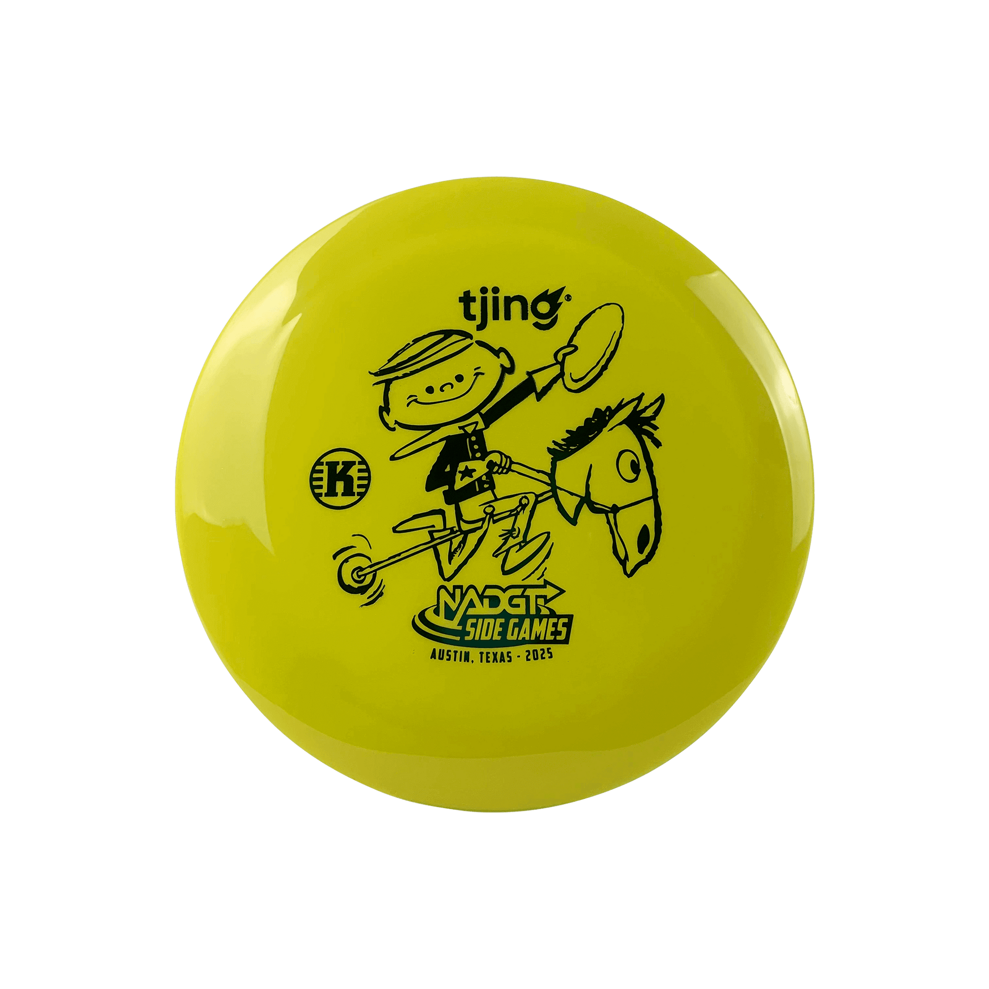 K1 Guld - NADGT Side Games '25 Hobby Horse Stamp Disc Kastaplast yellow 175.0 