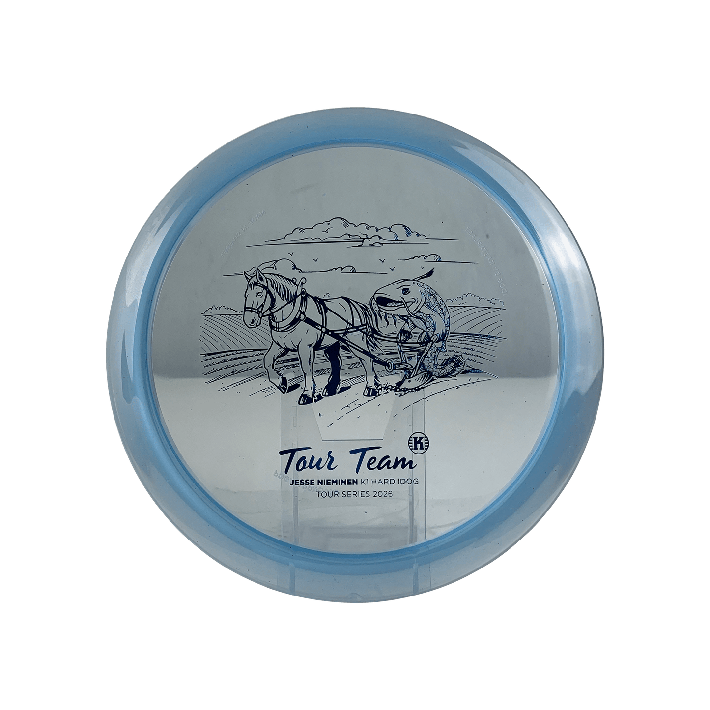 K1 Hard Idog - Jesse Nieminen Tour Series 2026 Disc Kastaplast clear blue 176 