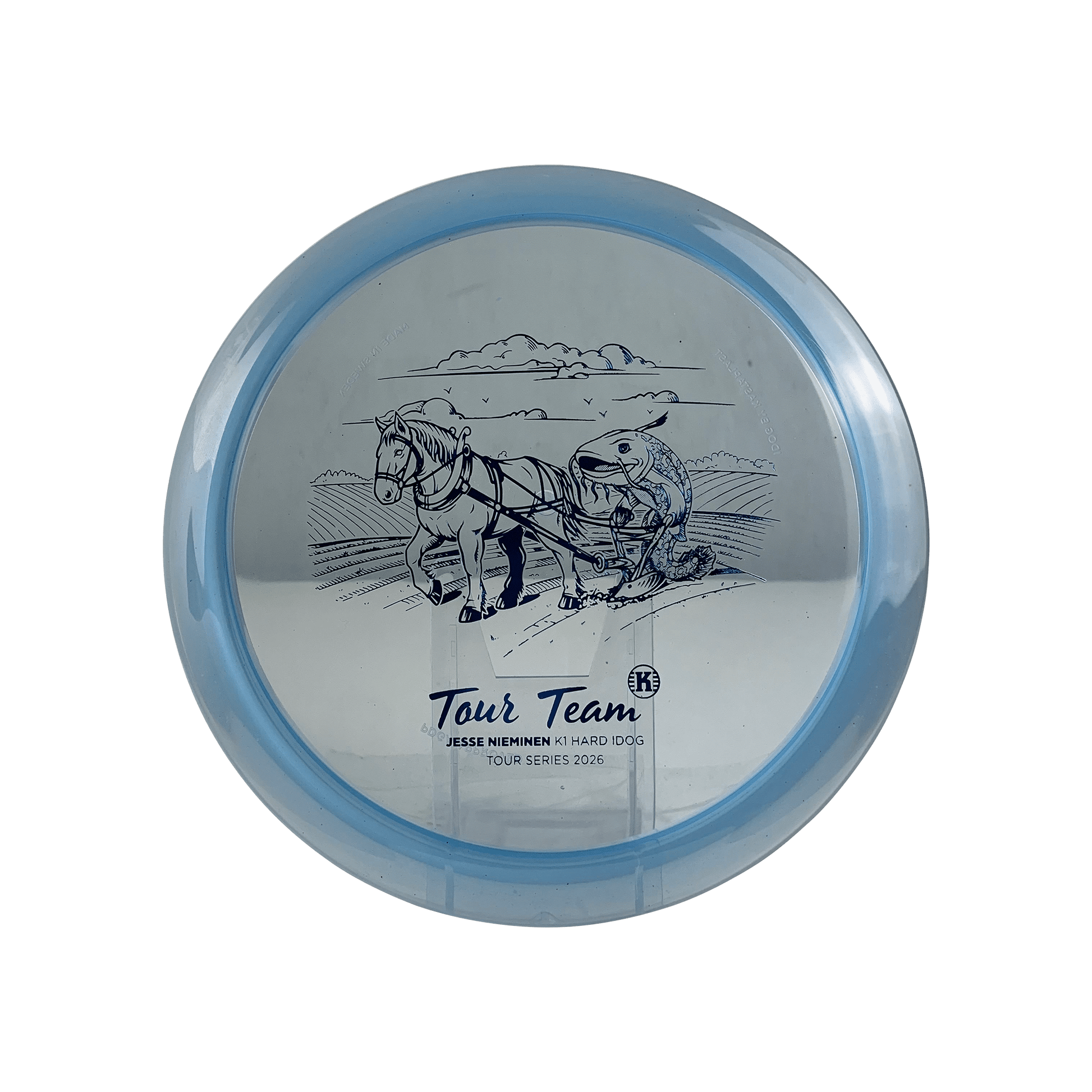 K1 Hard Idog - Jesse Nieminen Tour Series 2026 Disc Kastaplast clear blue 176 
