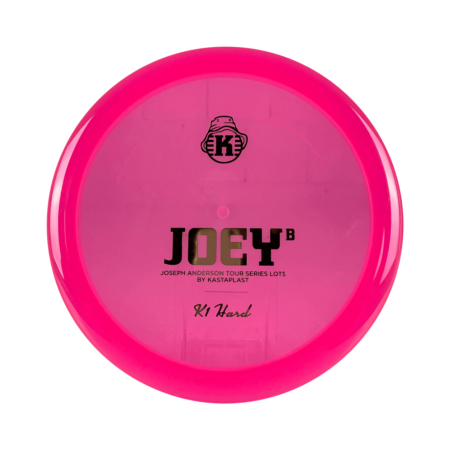 K1 Hard Lots - Joey Buckets Joseph Anderson Tour Series Disc Kastaplast clear pink 173 