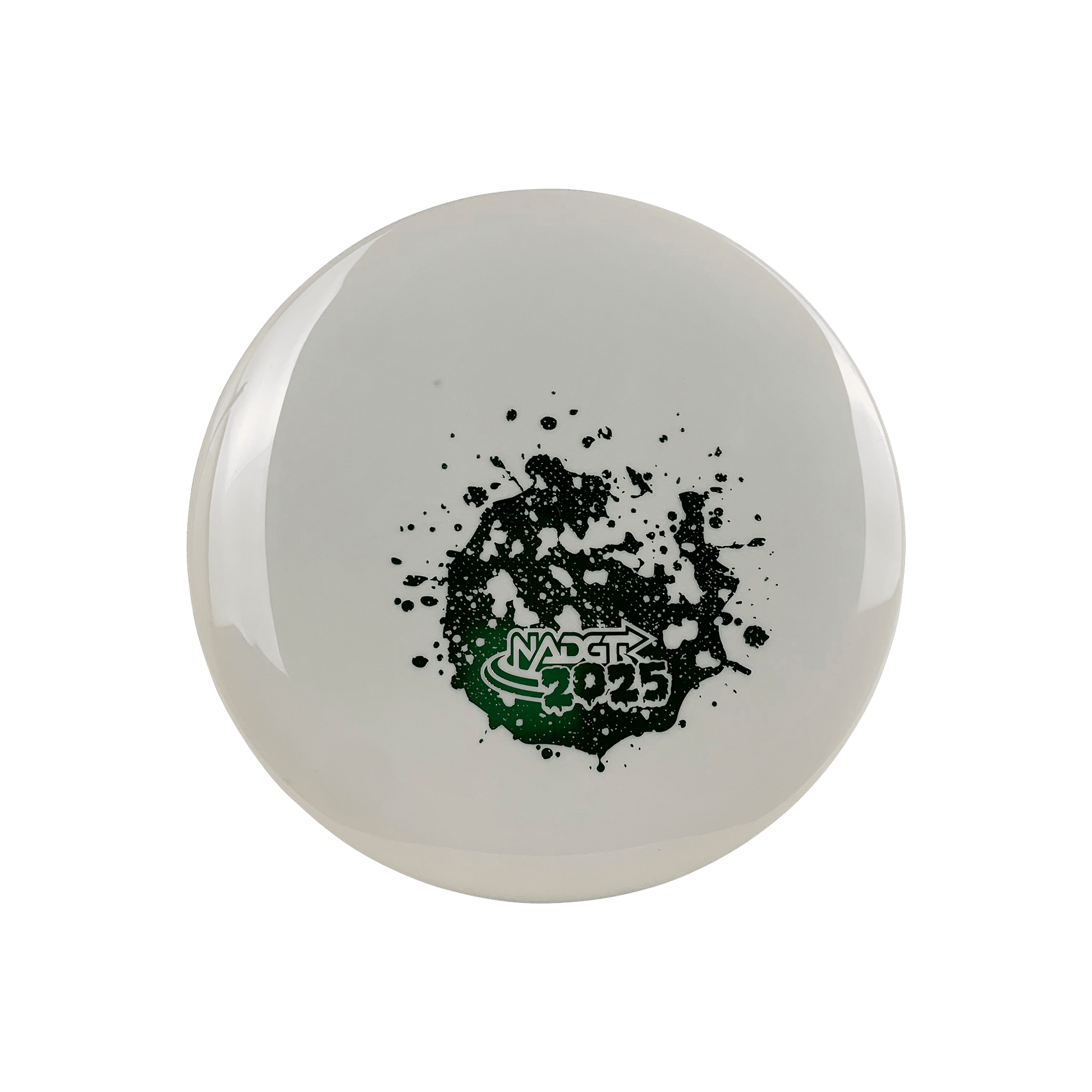 K1 Berg X - NADGT Splatter Stamp 2025 Disc Kastaplast white 173.0 
