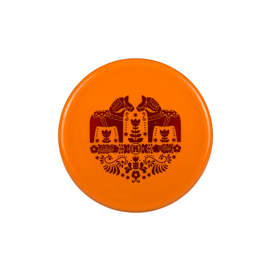 K1 Soft Berg - Dala Horse Stamp Disc Kastaplast orange 173 
