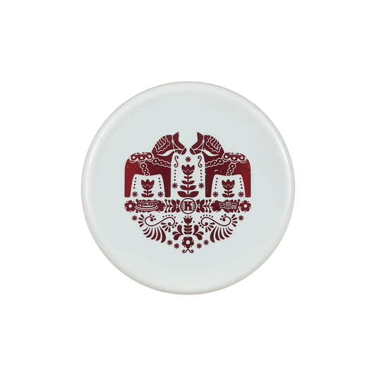 K1 Soft Berg - Dala Horse Stamp Disc Kastaplast white 173 