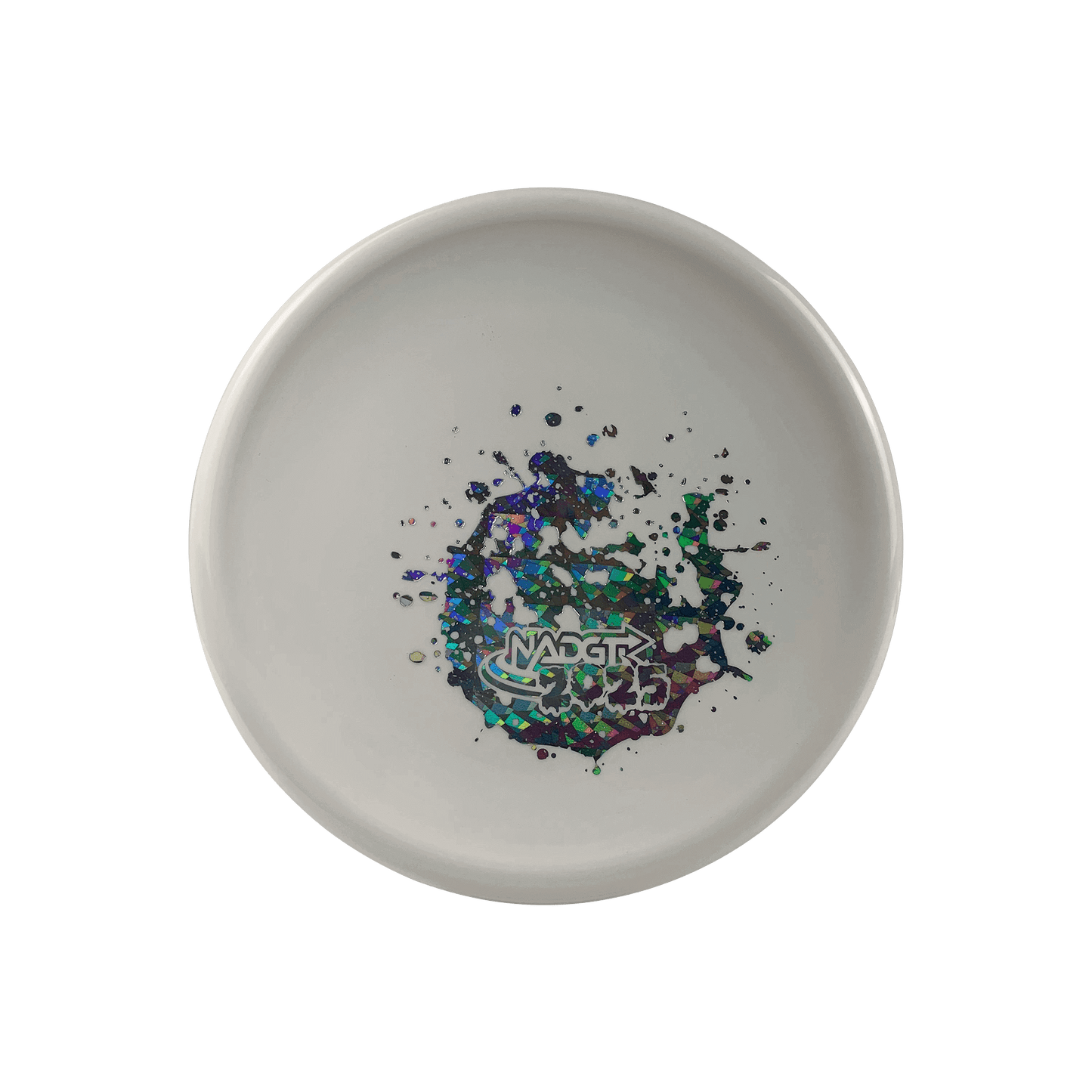 K1 Soft Berg - NADGT Splatter Stamp 2025 Disc Kastaplast white 173.0 