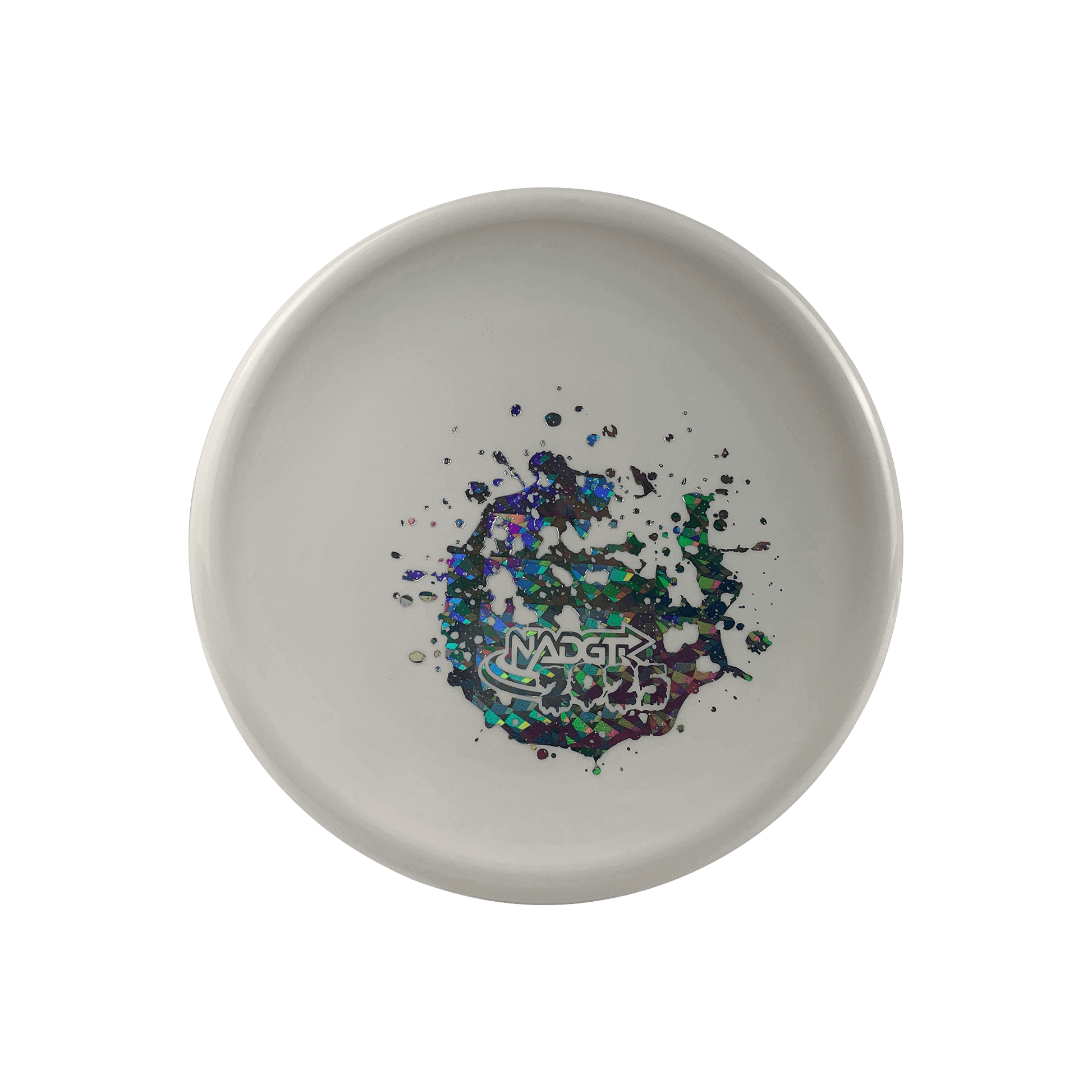 K1 Soft Berg - NADGT Splatter Stamp 2025 Disc Kastaplast white 173.0 