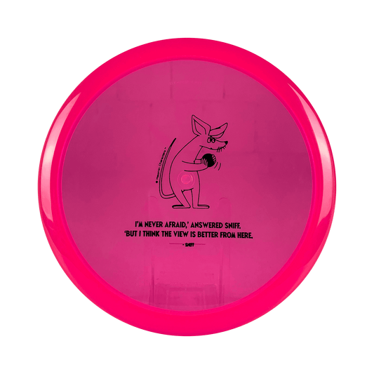 K1 Soft Kaxe - Sniff Stamp Disc Kastaplast clear pink 173 