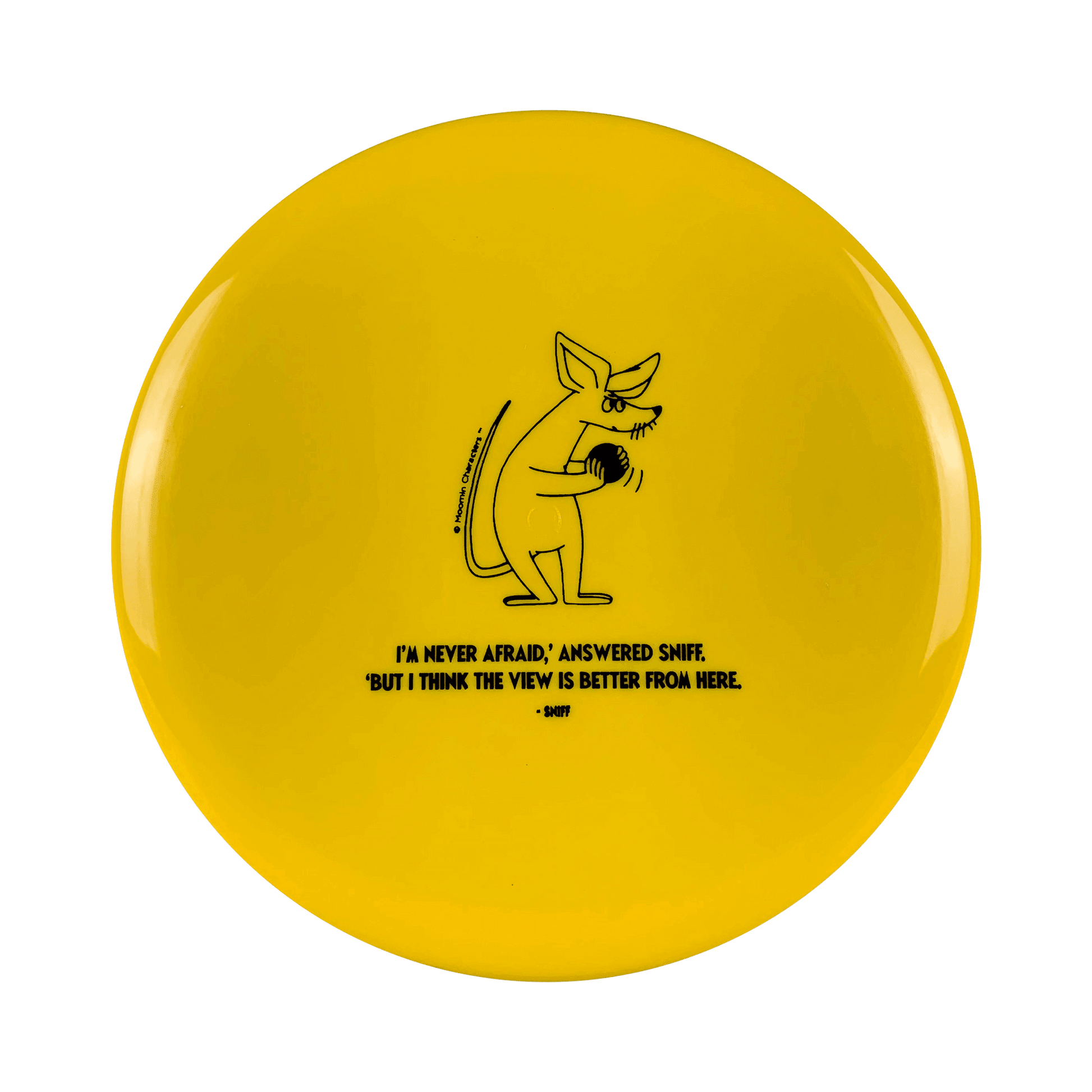 K1 Soft Kaxe - Sniff Stamp Disc Kastaplast yellow 174 