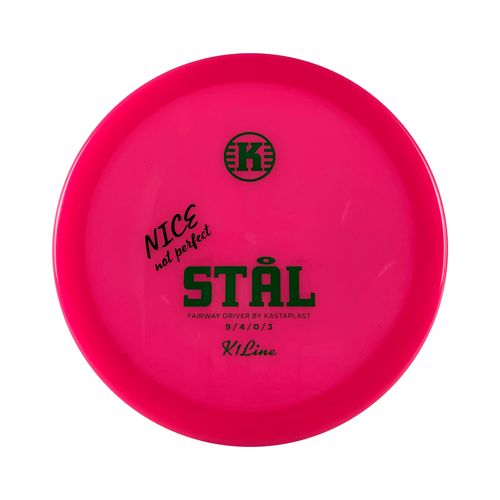 K1 Stal - NICE not perfect Disc Kastaplast hot pink 169 