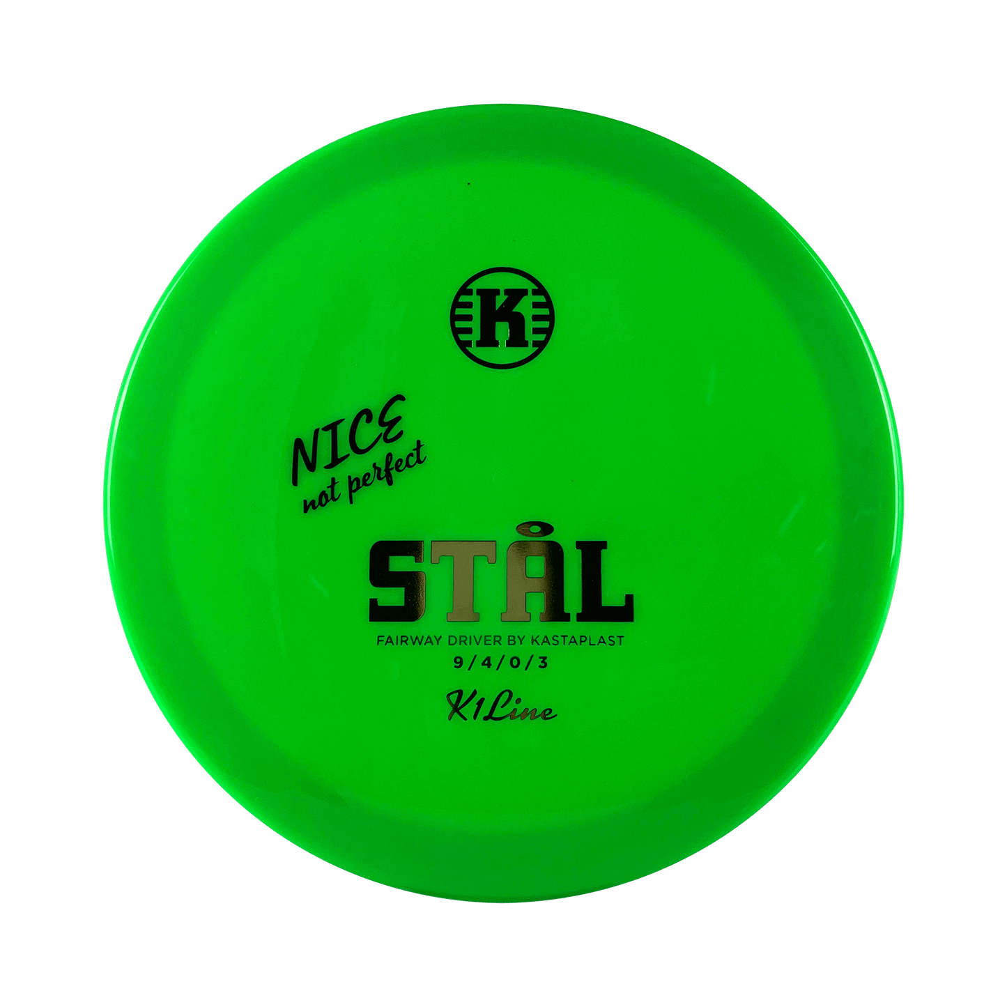 K1 Stal - NICE not perfect Disc Kastaplast lime 175 