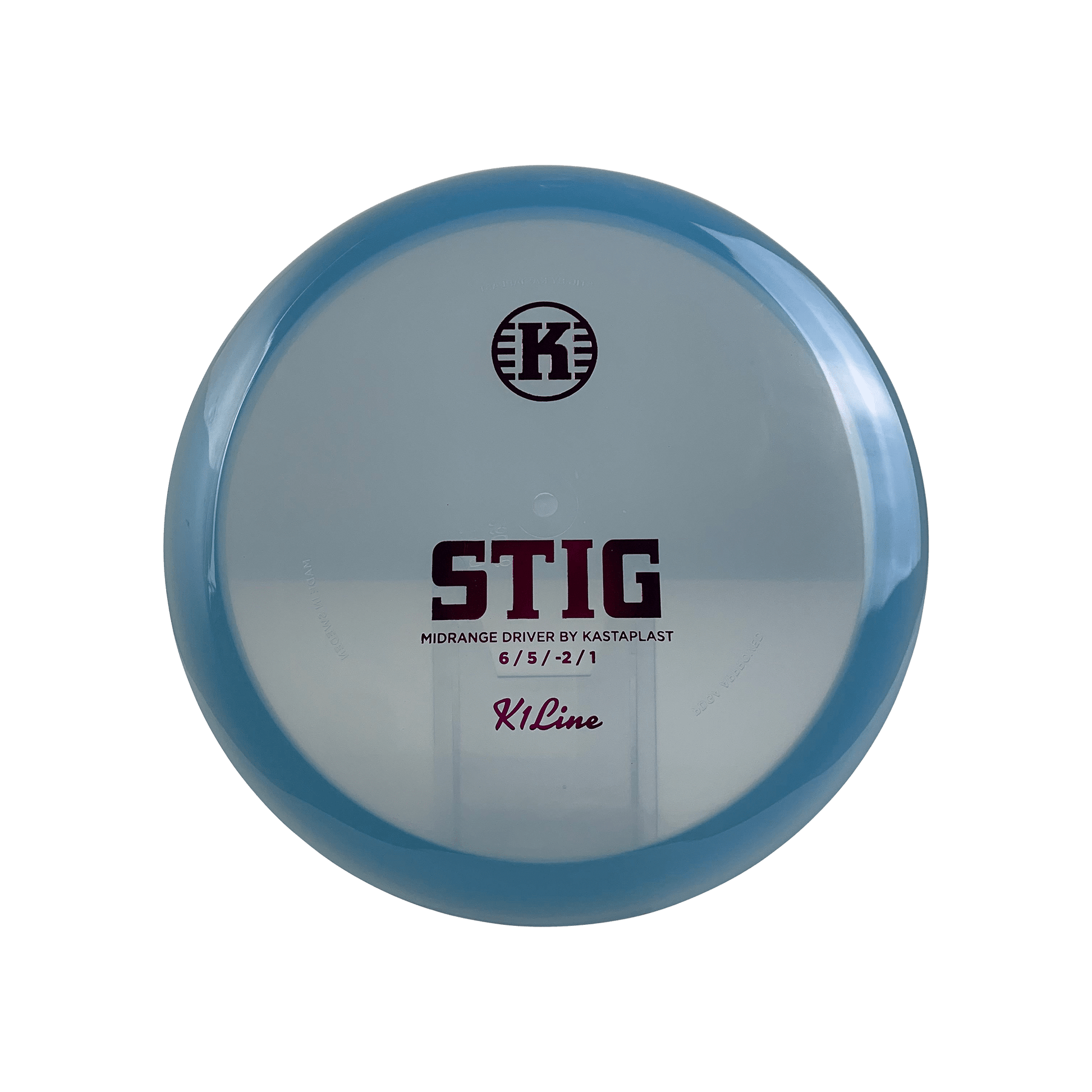 K1 Stig Disc Kastaplast clear blue 173 