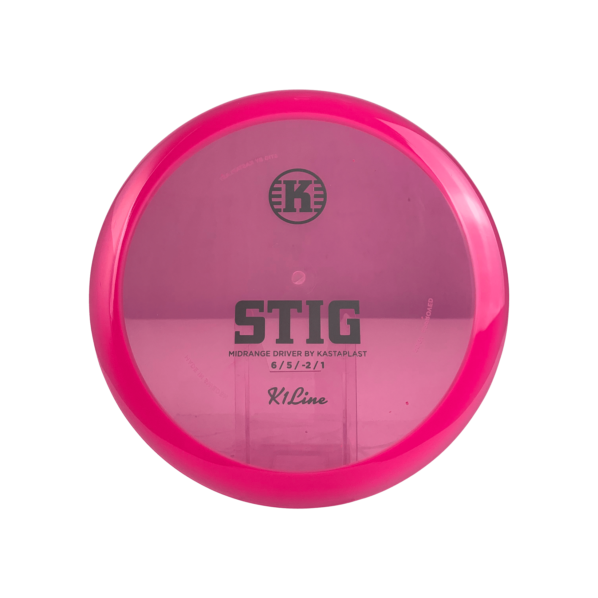 K1 Stig Disc Kastaplast clear pink 171 