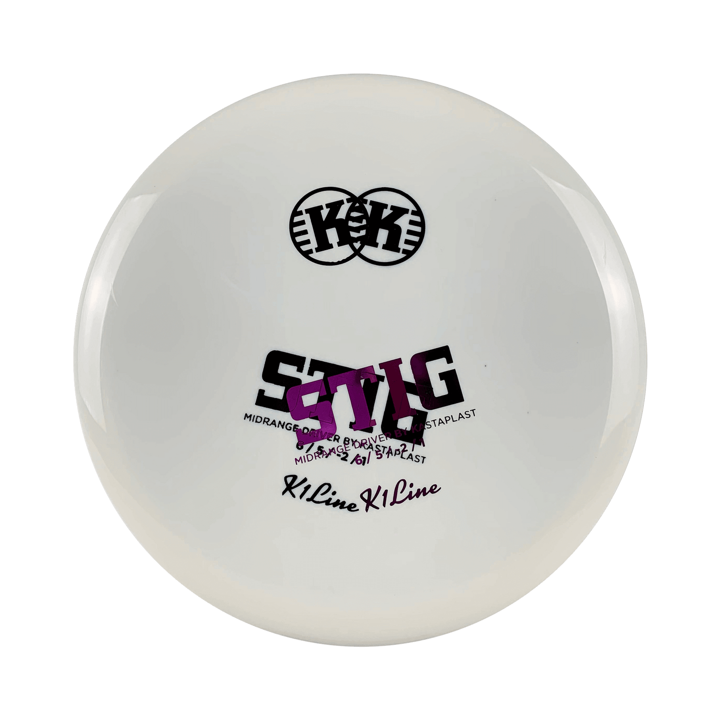 K1 Stig - NICE not perfect Disc Kastaplast white 173 