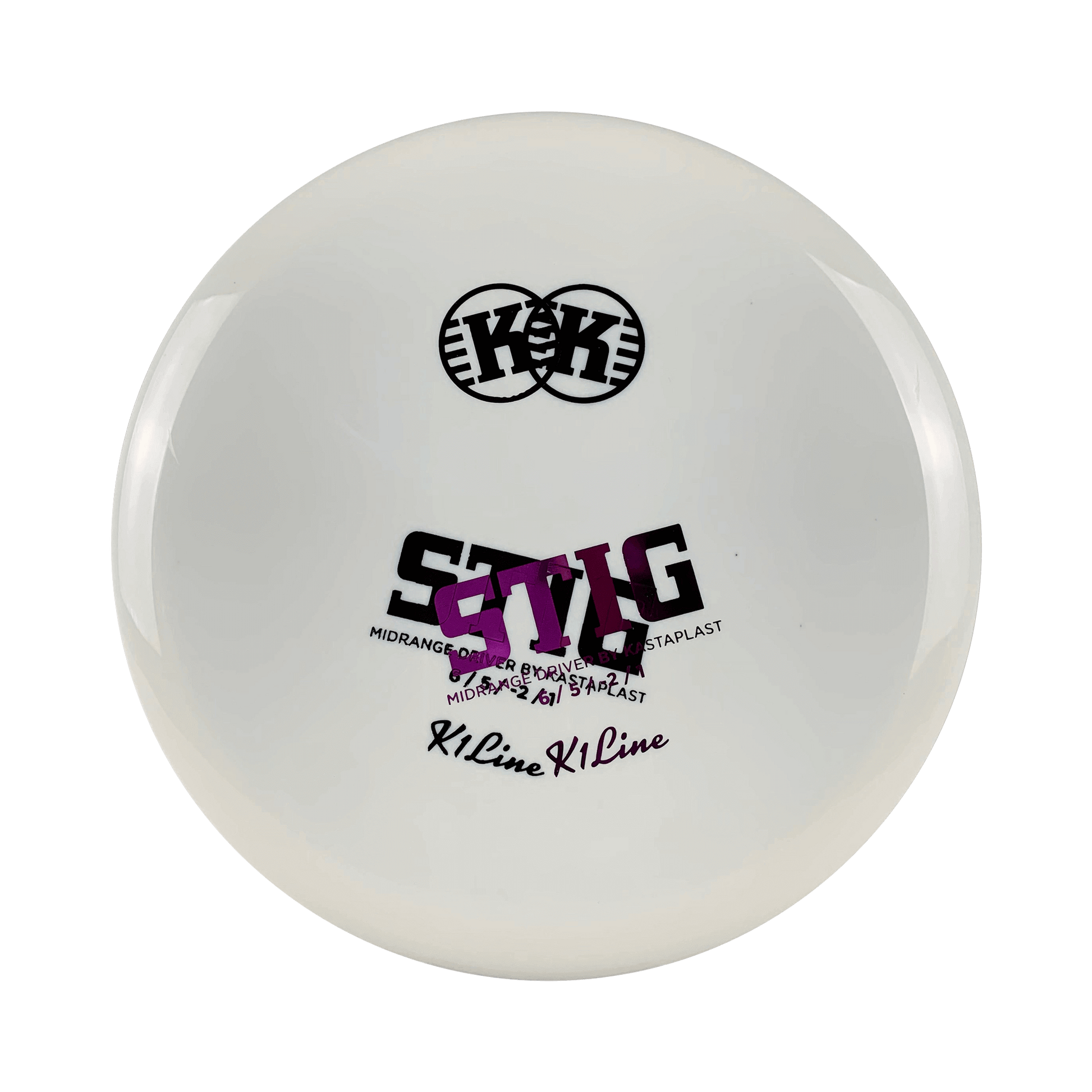 K1 Stig - NICE not perfect Disc Kastaplast white 173 