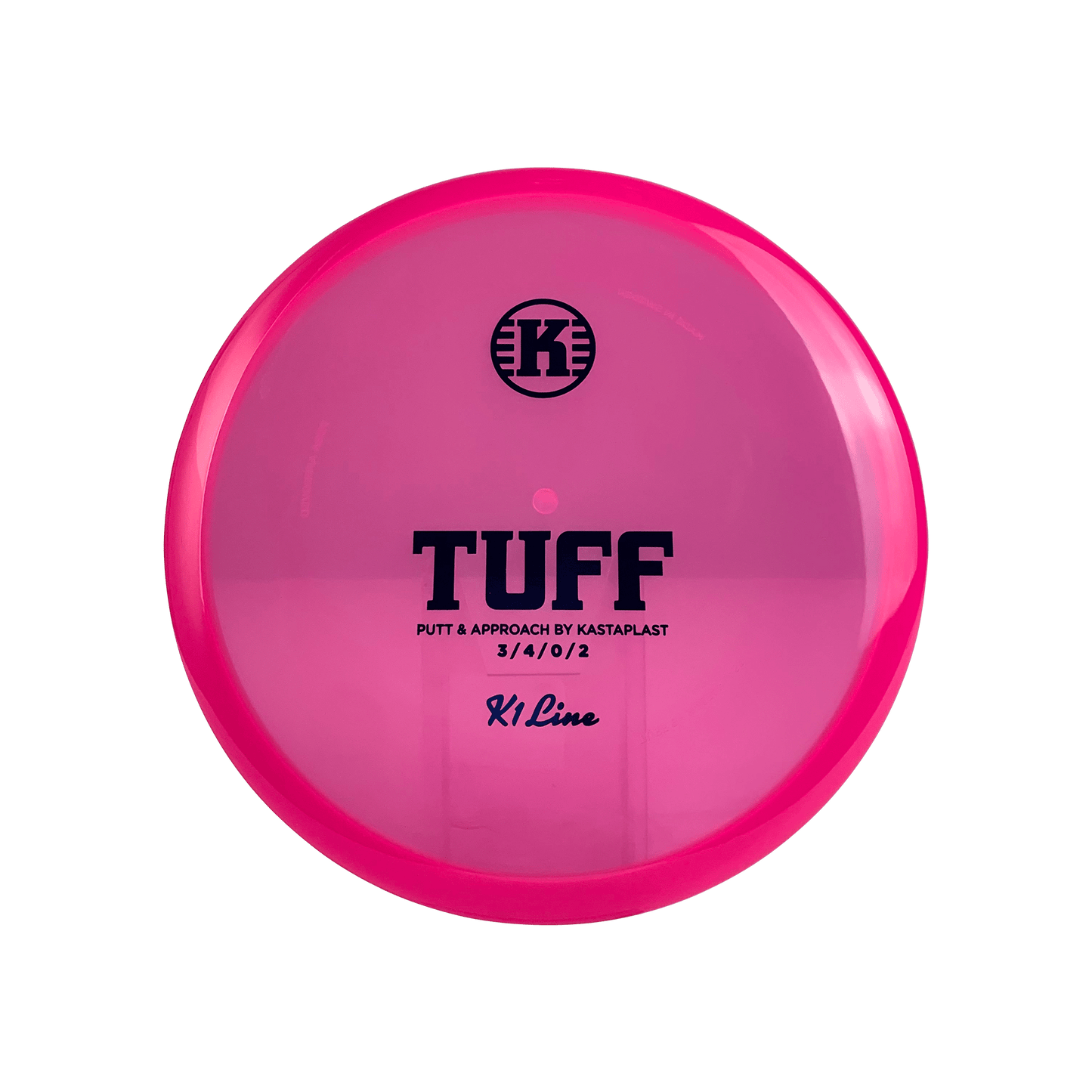 K1 Tuff Disc Kastaplast clear pink 175 