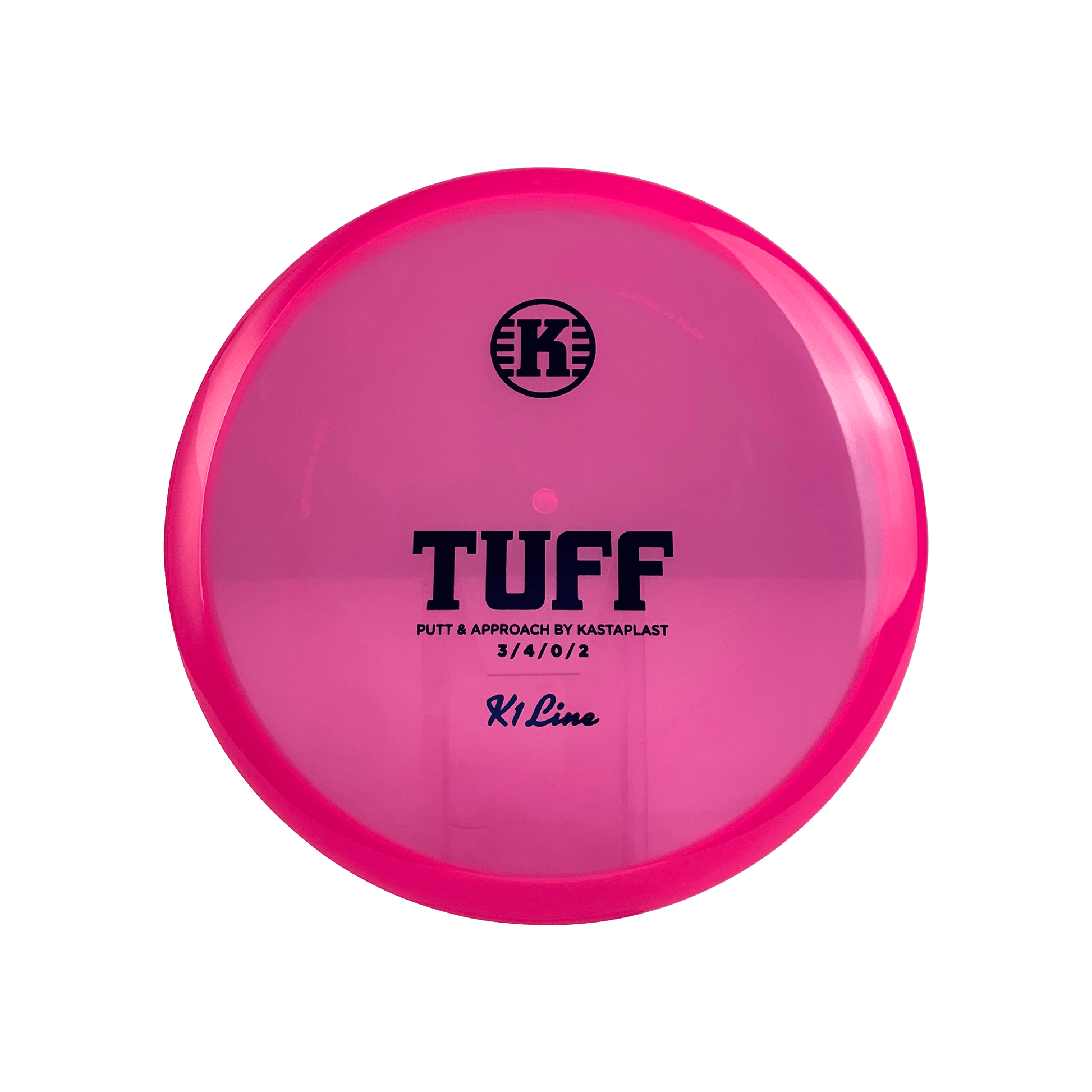 K1 Tuff Disc Kastaplast clear pink 175 