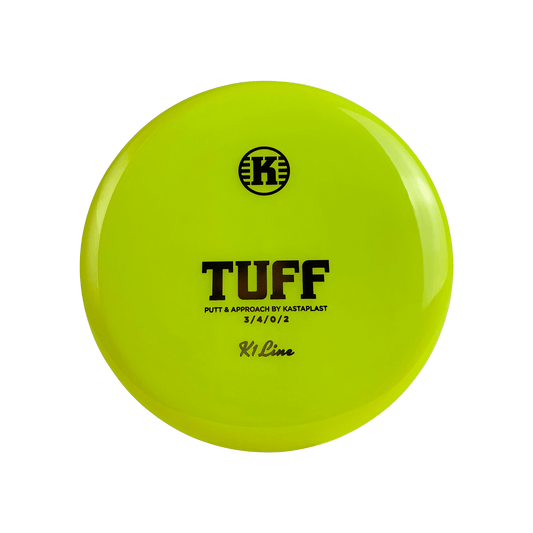 K1 Tuff Disc Kastaplast highlighter yellow 176 