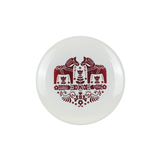 K1 Vass - Dala Horse Stamp - 231217 Disc Kastaplast white 176 
