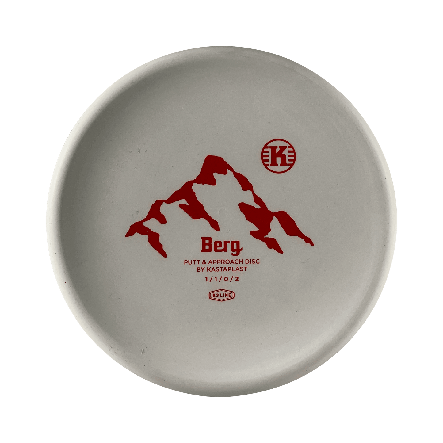 K3 Berg Disc Kastaplast white 174 