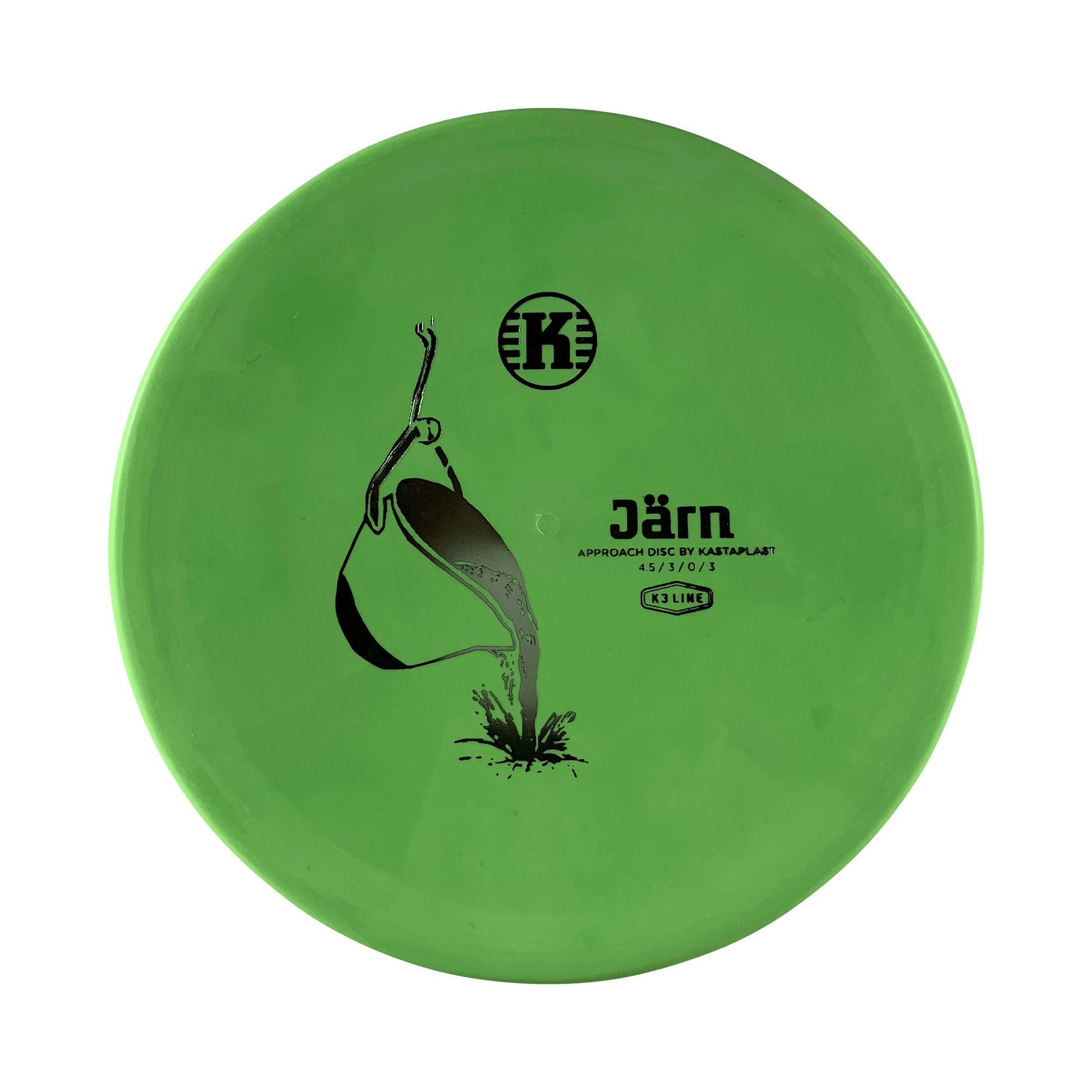 K3 Jӓrn Disc Kastaplast green 176 