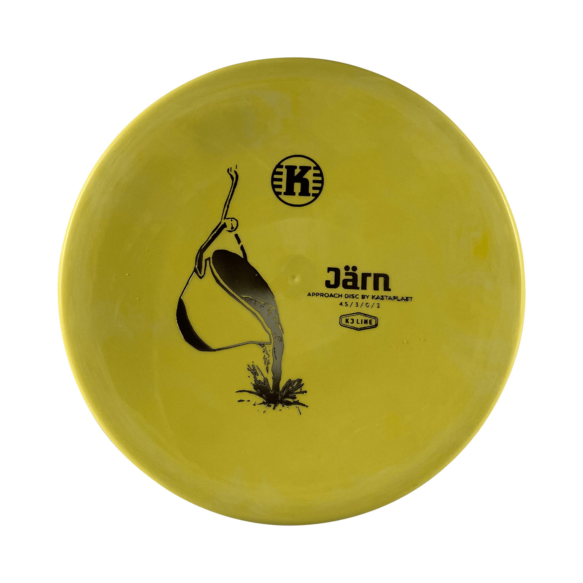 K3 Jӓrn Disc Kastaplast yellow 171 