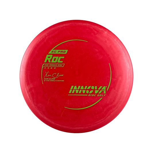 KC Pro Roc - Ken Climo Disc Innova red 180 