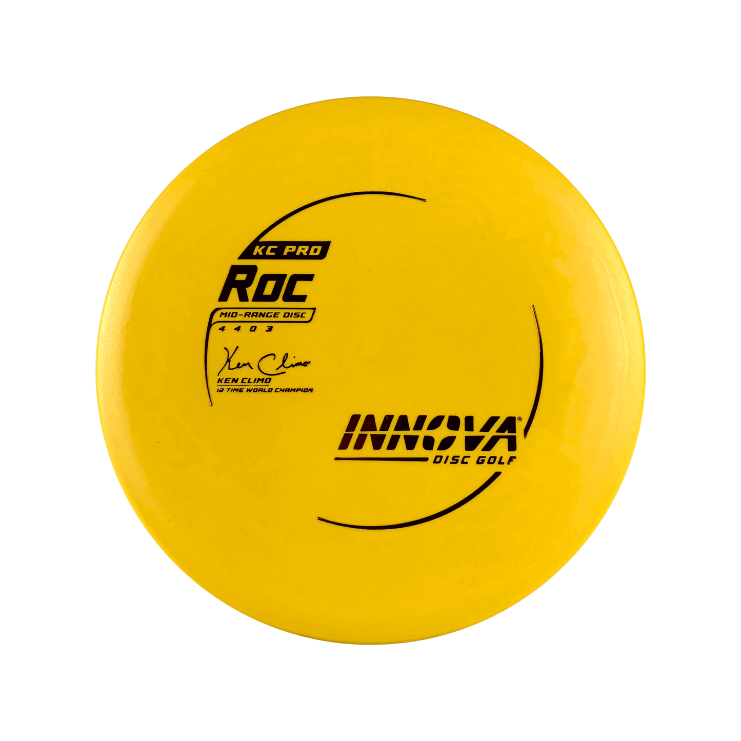 KC Pro Roc - Ken Climo Disc Innova yellow 172 