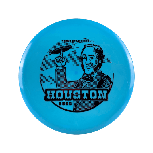 Lima Houston - Houston Stamp Disc Lonestar Disc blue 156 