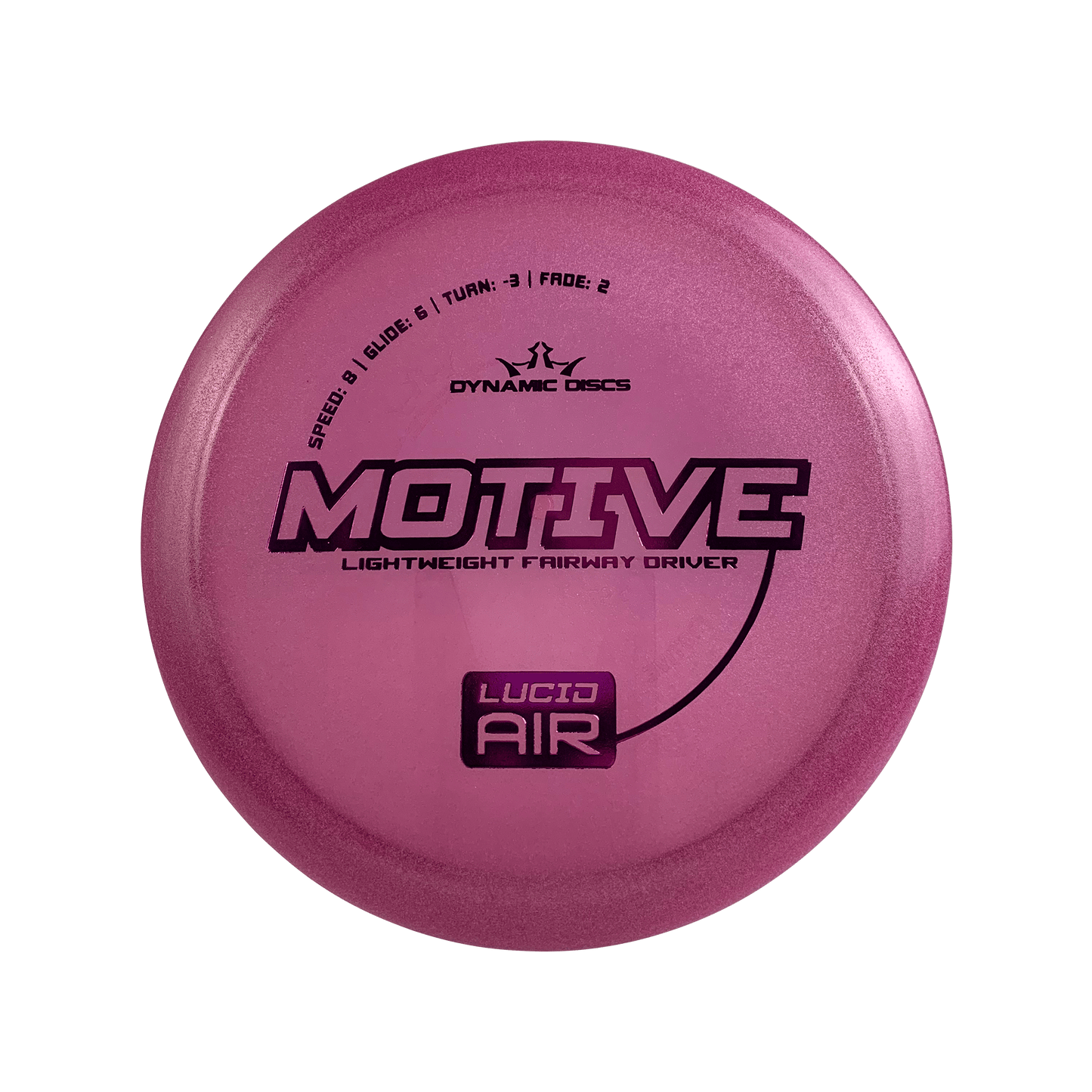 Lucid Air Motive Disc Dynamic Discs purple 145 