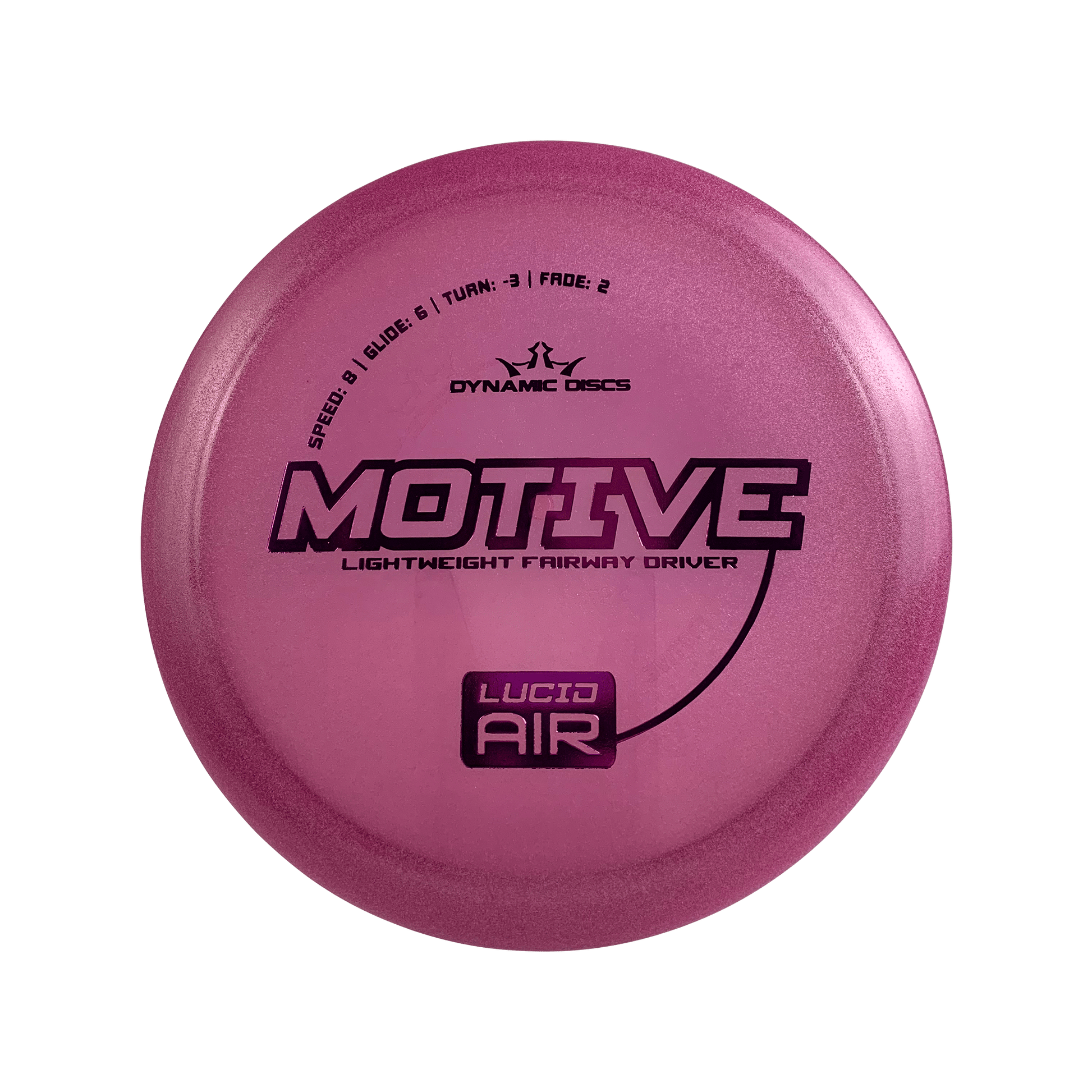 Lucid Air Motive Disc Dynamic Discs purple 145 