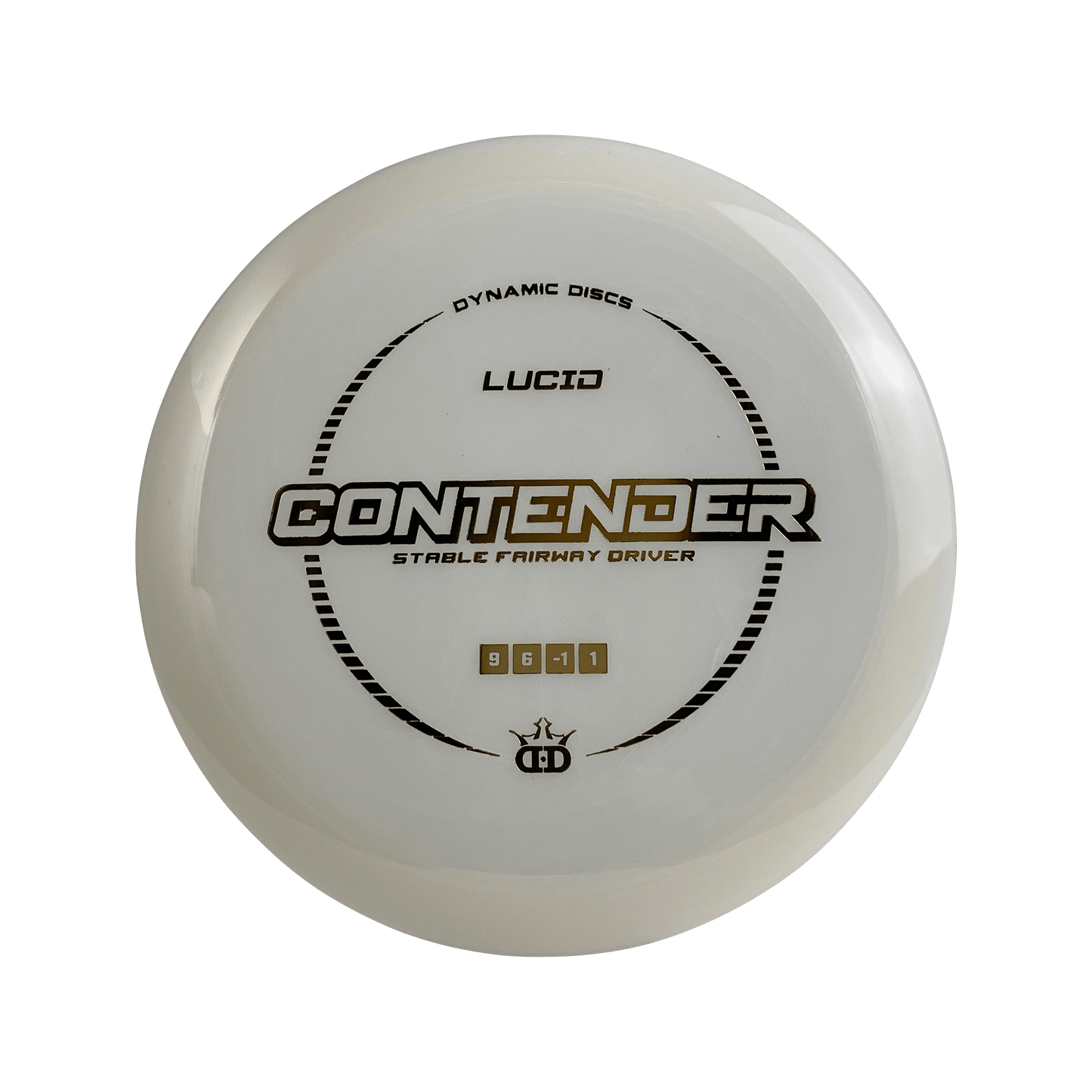 Lucid Contender Disc Dynamic Discs white 169 