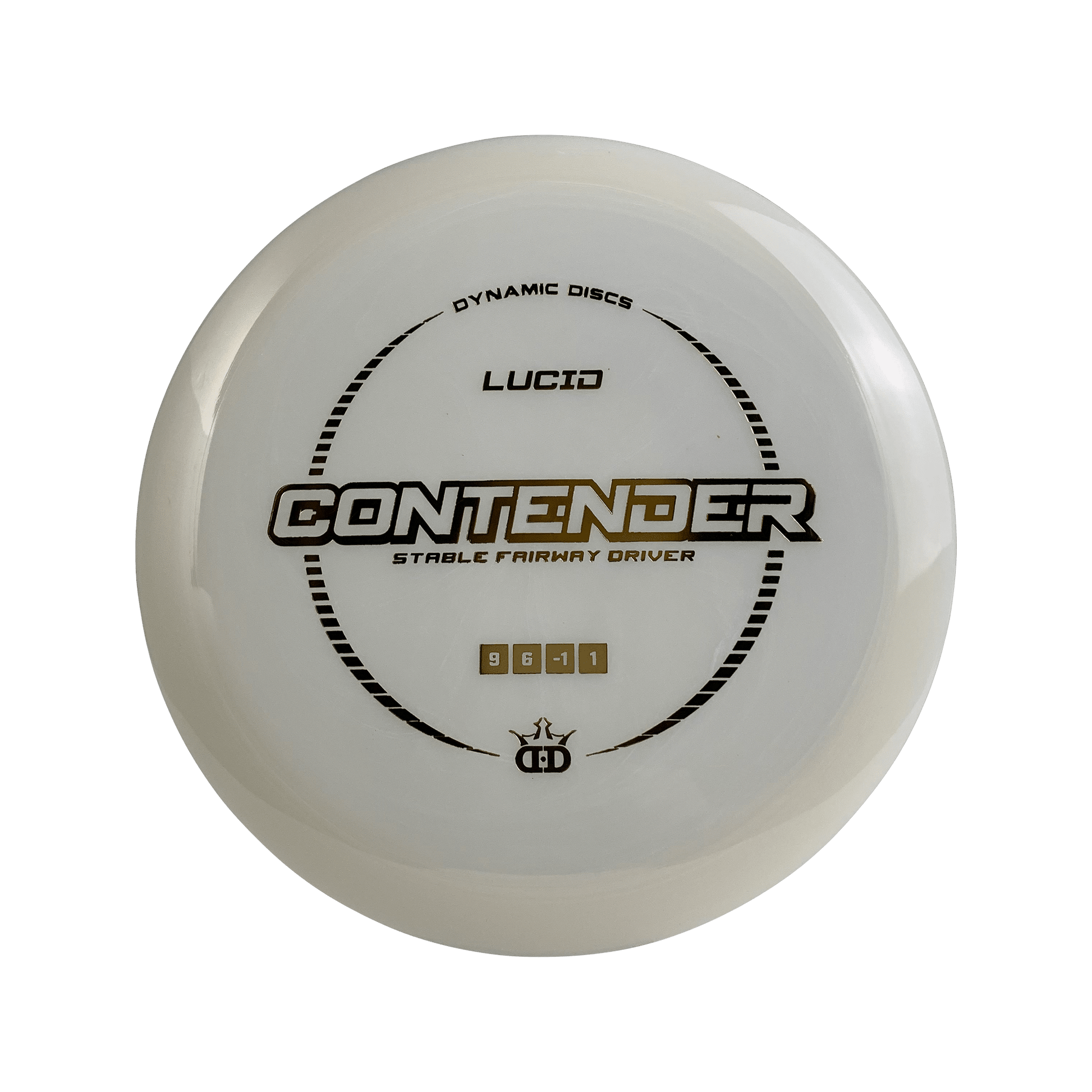 Lucid Contender Disc Dynamic Discs white 169 