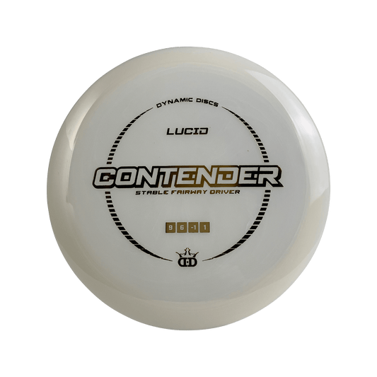 Lucid Contender Disc Dynamic Discs white 169 