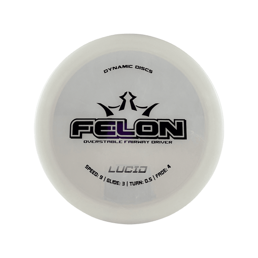 Lucid Felon Disc Dynamic Discs clear white 174 