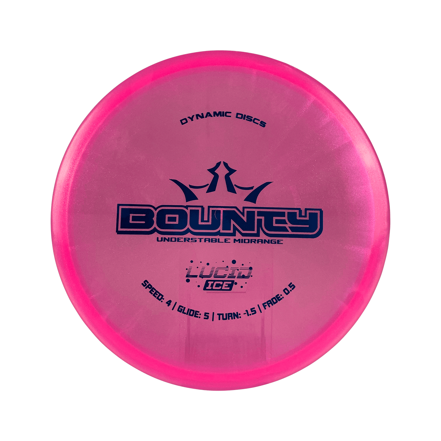 Lucid Ice Bounty Disc Dynamic Discs pink 173 