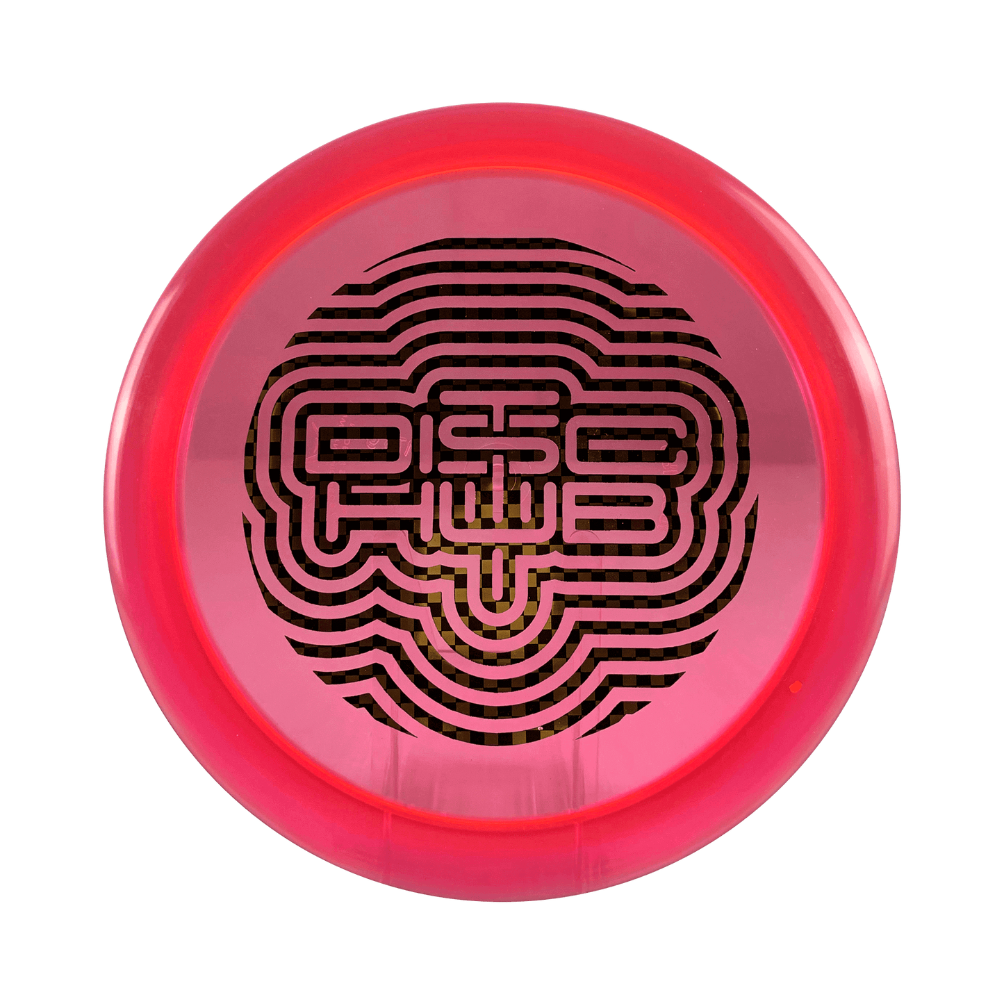 Lucid Ice Criminal - DiscHub Wave Stamp Disc Dynamic Discs red 174 